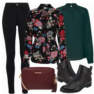 Outfit mit Blau Winterschuh Pikolinos "DeOutfits"