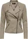 ONLY ONLAVA FAUX LEATHER BIKER OTW NOOS Dames Jas - Maat 34