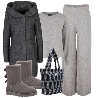 Outfity s botami s UGG "Outfity na zimu"