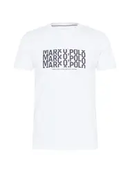 Marc O''''Polo T-Shirt weiß / schwarz