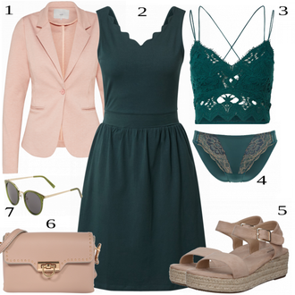 Outfit s Béžová forever new "Letní Outfit"