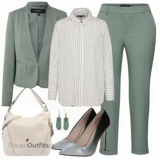 Outfit mit Grau High Heel Buffalo "Eleganter Look"