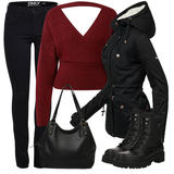 Blanc MARIKOO Manteaux d'Hiver Tenues pour Femmes image