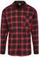 Urban Classics Hemd rot / schwarz