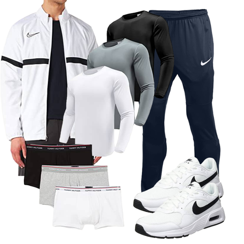 Blau Hose Nike kombinieren