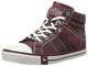 Mustang Damen Hohe Sneaker, Rot (55 Bordeaux), 37 EU