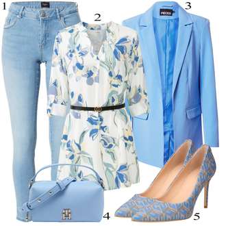 Italien tenues avec Pasteld/Bleu/Blanc/Bleu foncé Tunique Classique/Body Chemise/Veste en cuir/Chemisier à Motifs/Chemisier-tunique/Chemisier Imprimé Lascana "tenues parfaite"Look: Style, Jazz, Mom, Cowgirl, Magnifique, Universitaire, Maritime, Françaises, Italien, Cool