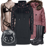 Rock Outfits Skating Winter für Damen image