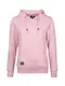 SCHIETWETTER Damen Hoodie Maike, Kapuzenpullover, Sweater, Kapuzenhoodie, unifarben, Sweatshirt unifarben, mit Kängurutasche pink 50