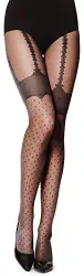 Merry Style Damen Strumpfhose MS 262 40 DEN (Schwarz, S (32-36))