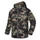 Herren Jacke Softshell Militär Outdoor Skifahren wasserdichte Fleece Reißverschluss Wintermantel Schwarz