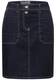 CECIL Damen Midi Denim Rock in Blau