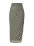 Pied de Poule Jupes mi-longues pour Femme image