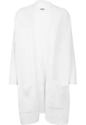 Urban Classics Oversized vest  wit gemêleerd