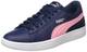 PUMA Smash V2 Leather Sneakers, Peacoat, 37.5 EU