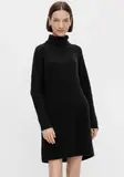 Langes Strickkleid mit Rollkragen image