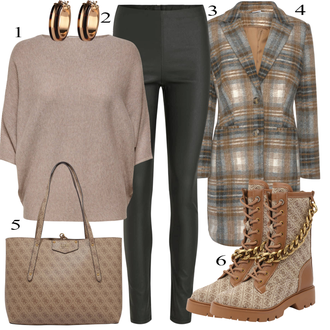 outfit "Padajoča oblačila"