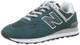 New Balance Herren 574v2 Sneaker, Grün (Deep Jade Epf), 43 EU