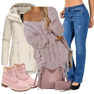 Wasserdicht Outfit mit Braun/Beige/Khaki Wasserdichte Jacke/Jacke mit Seitlichem Reißverschluss/Parka/Herbstjacke/Sommerjacke/Funktionsjacke/Segeljacke/Parka-übergangsjacke/Kapuzenjacke/Outdoorjacke/Frühlingsjacke Ragwear "Schickes Herbst Outfit"