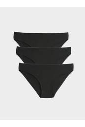Plain Bikini Panties 3 Pack