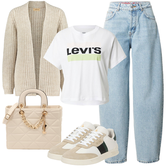 outfit mit Cartoon "Pomladanski Outfit"