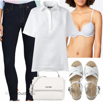 Minimizer Outfit mit Braun/Hellblau/Blau Bademode Großer Cup Skiny "Schöner Sommer Look"