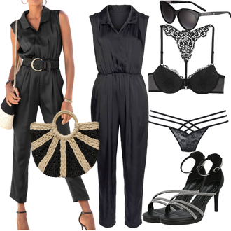 Kurz/Mini Outfit mit Schultertasche/Accessoire Only "Outfit für den Sommer"