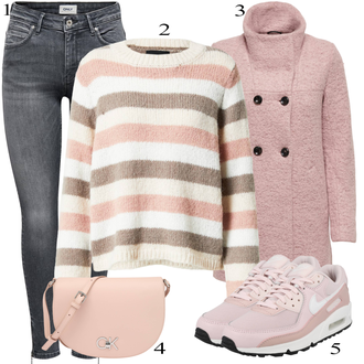 Tenues de Sport avec Rose/Beige/Bleu Sac à Épaule Calvin Klein "tenues parfaite"