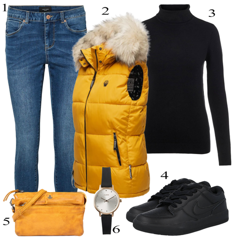 Comment poter Noir Pull à Col Roulé Object avec Blanc Montre Pilgrim