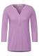CECIL Damen Shirt mit Flammgarn in Lila