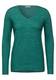CECIL Damen Kuscheliger Strick-Pullover in Grün