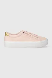 Teniske ESSENTIAL VULC CANVAS SNEAKER enske, roza barva, FW0FW07682