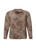 Leoparden Blusen Große Größen für Damen image