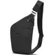 Nokamier Brusttasche Schultertasche Herren Damen Anti-Diebstahl Sling Bag Leichte Crossbody Umhängetasche für Reisen Wandern Radfahren Outdoor, Schwarz