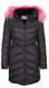 Roosevelt Mantel schwarz / pink