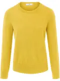 Gelbe Feinstrickpullover image