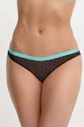 Spodnji del kopalk DOT MESH BIKINI rna barva, PLU11015