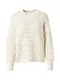 ONLY Pullover 'BELIEVE' creme