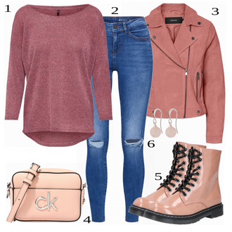 Outfit sa Bež Čizmica Dockers by Gerli "Kostim za jesen"