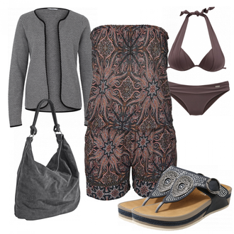 Outfit mit Bademode Lascana "Beach"