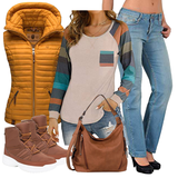 Oversize Große Relaxed Jeans Outfits image