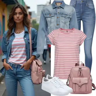Poletne Outfiti "Poletni videz za vsakdanjo uporabo"
