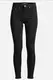 Schwarz Low waist Skinny Jeans für Damen