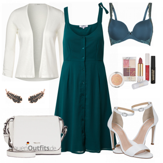 Party Outfits mit Blau Kleid Große Größe About You "Modischer Sommer Look"