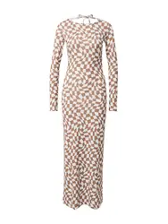Résumé Kleid ''''ROWYRS'''' camel / weiß