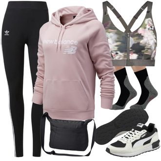 Outfit met zwart Sneaker Puma "Geweldige Look Voor Sport"