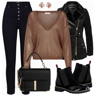 Outfit met beige Sieraad Ted Baker "EDITED"