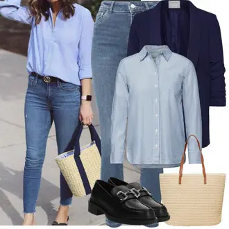 Coupe Longue tenues avec Bleu foncé Chemisier Élégant/Veste en cuir pour homme/Chemisier Long/Top Chemisier/Chemisier avec Noeud/Chemisier Business/Chemisier 3/4/Chemisier à Col Montant/Tunique Pieces "Tenue de printemps"