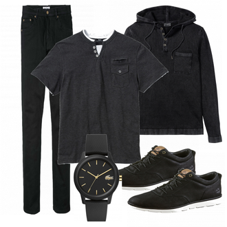 Outfit mit Blau Sneaker Timberland "Bonprix"