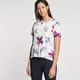 Seidensticker Damen Shirtbluse Langarm modern fit Blusendruck Bluse, Weiß (Weiß 1), 38